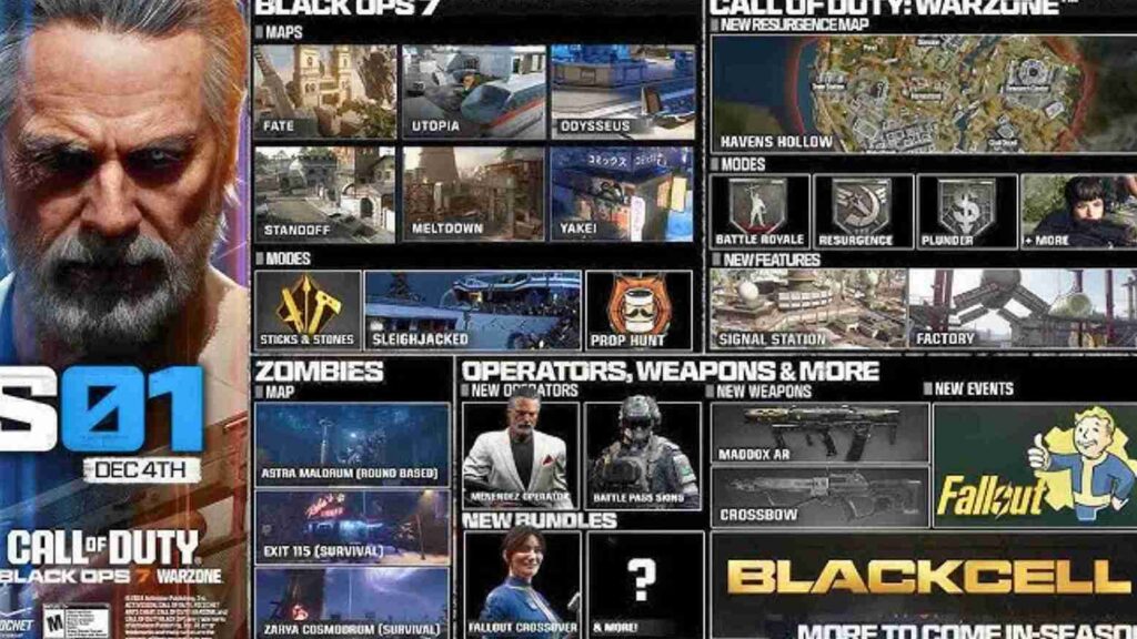 Call of Duty Black OPS 7 Season 1